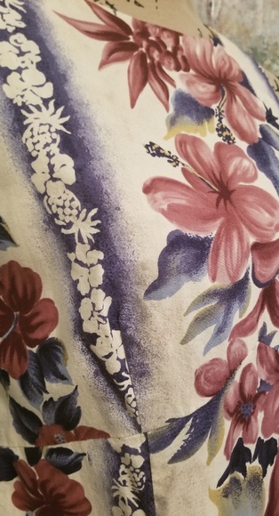 Vintage Hilo Hattie Hawaiian Midi Shift Dress - Picture 3 of 6